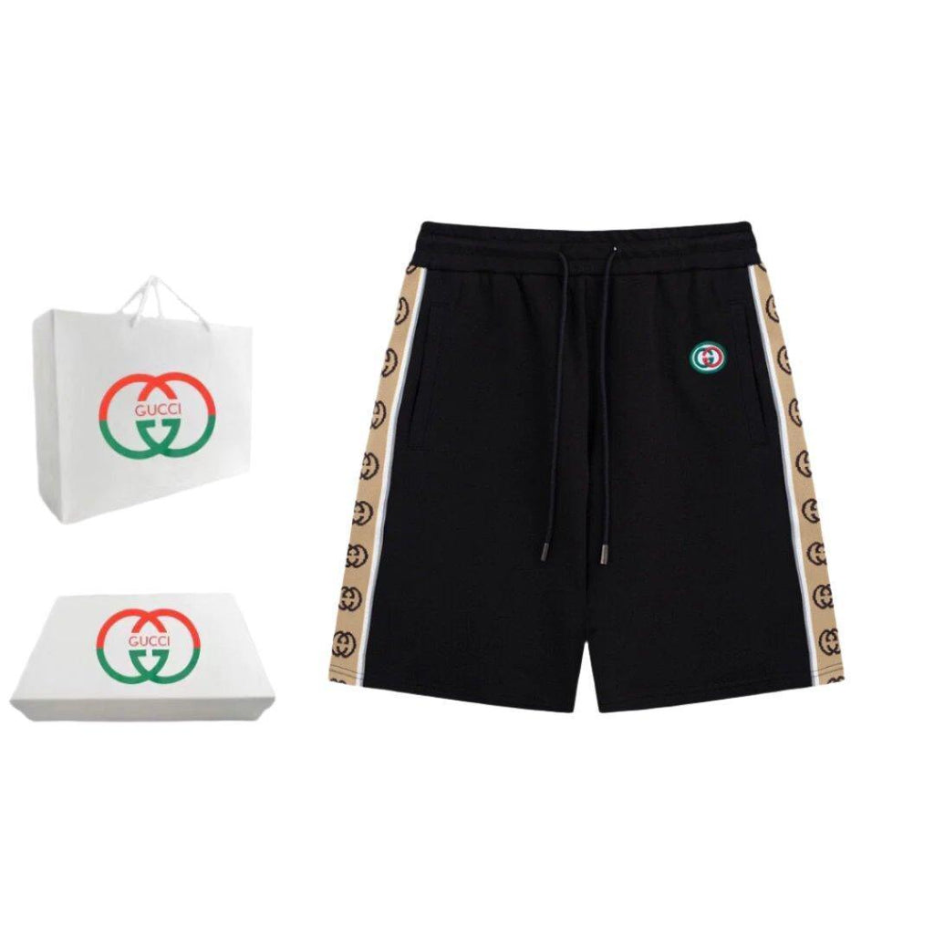 Gucci Sport Short Pant 'Black/Beige' Banlieue91