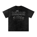 Snow Washed Oversized Cotton T-Shirt ODMPOD