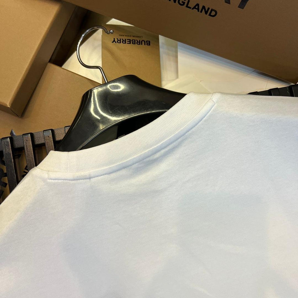 Burberry T-Shirt Without Collar 'White' Banlieue91