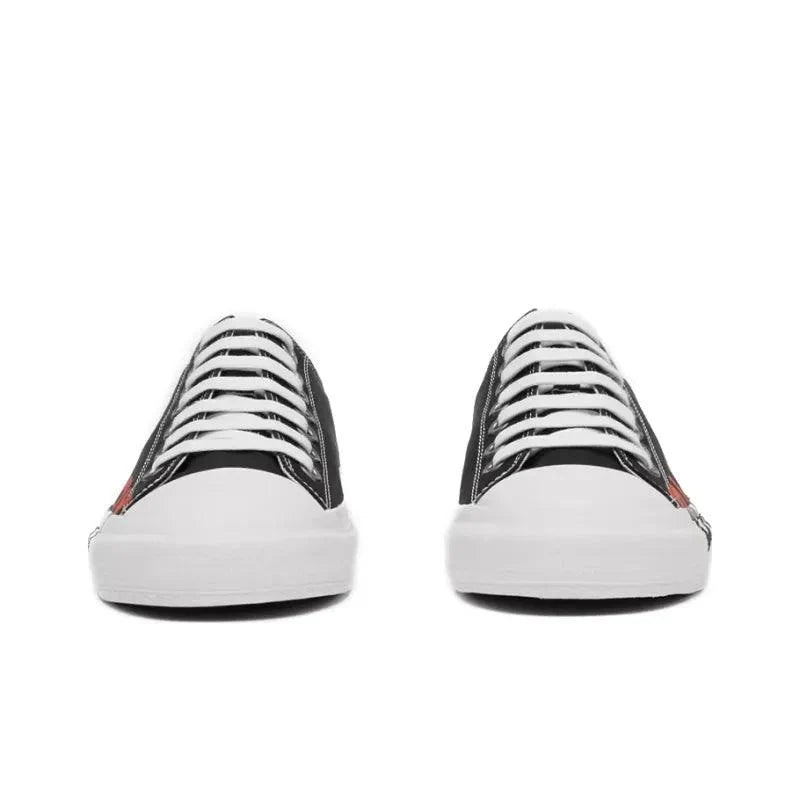 Burberry Logo Print Cotton Black Red White Banlieue91