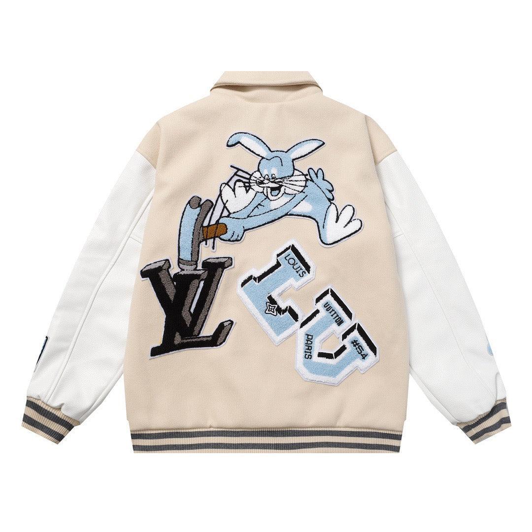 Louis Vuitton Bugs Bunny Letterman Varsity Jacket Banlieue91