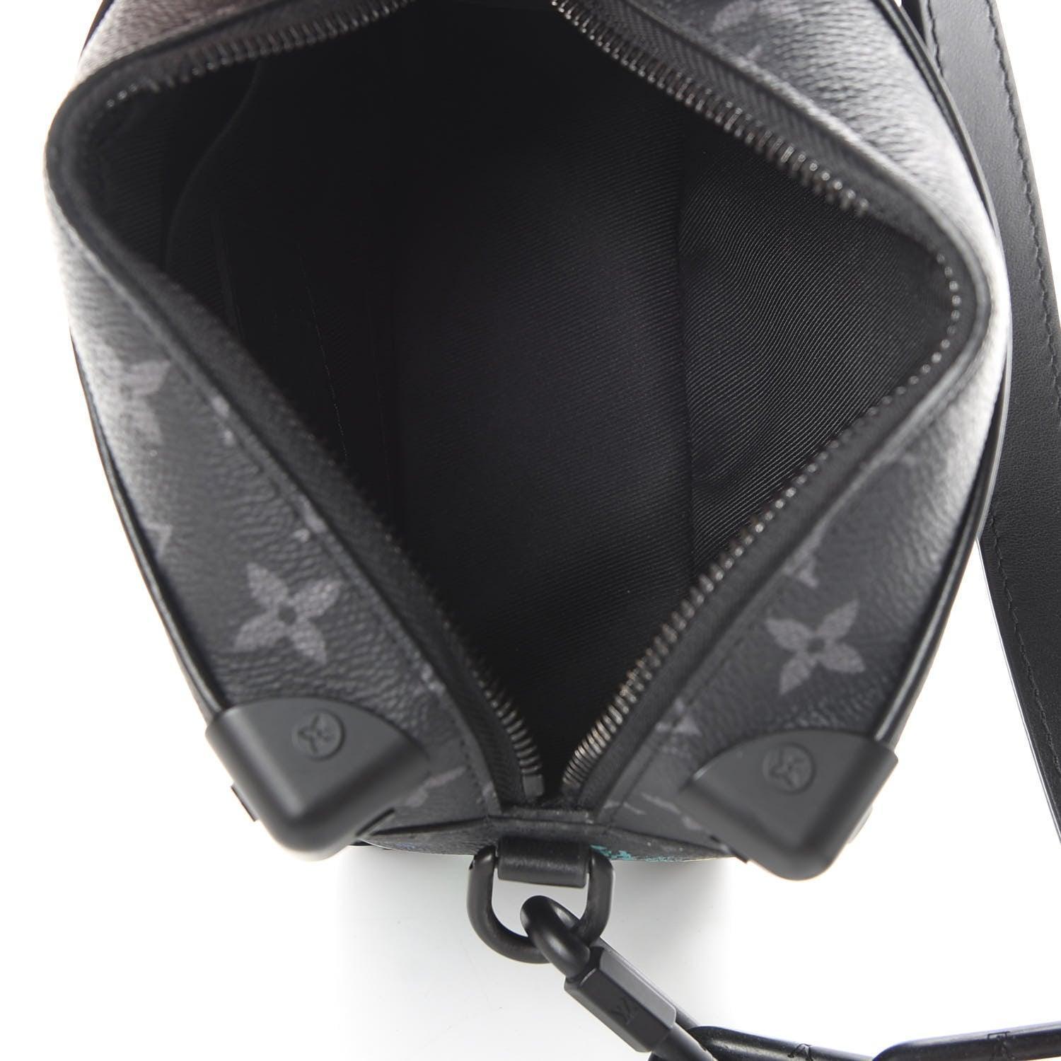 Louis Vuitton Monogram Eclipse Flower Print Mini Soft Trunk Women's Bag Banlieue91