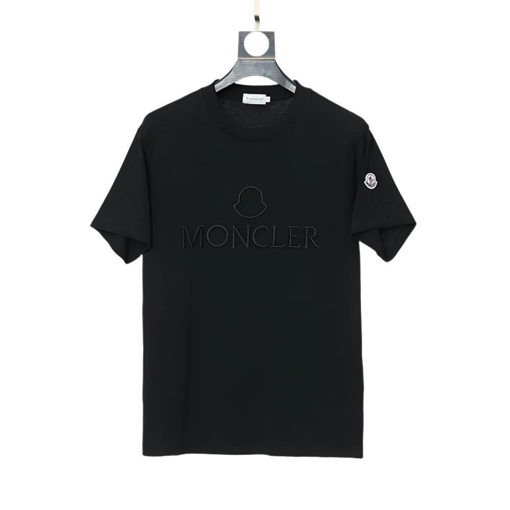 Moncler T-Shirt Without Collar 'Black' Banlieue91