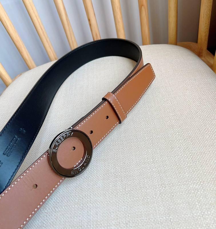 Burberry Leather Vintage Belt 'Brown' Banlieue91