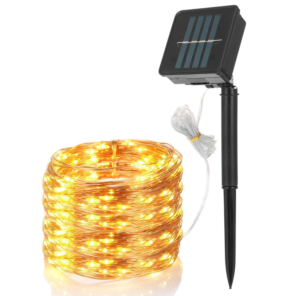 100 LEDs Solar String Lights DailySale