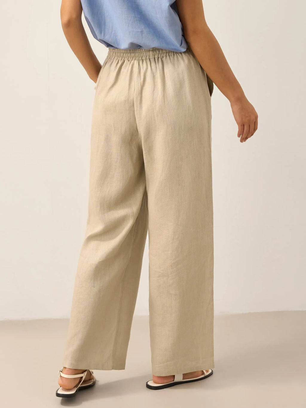 100% Linen Classic Pants LYON LINTICO
