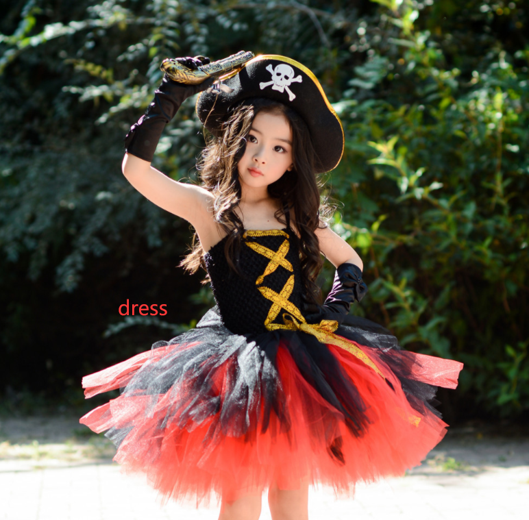 girl''s Halloween Dress Suit cos pirate costume FLIPSTYLEZLLC