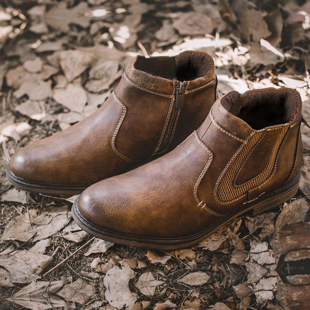 Martin Leather Work Non-Slip Men Shoes