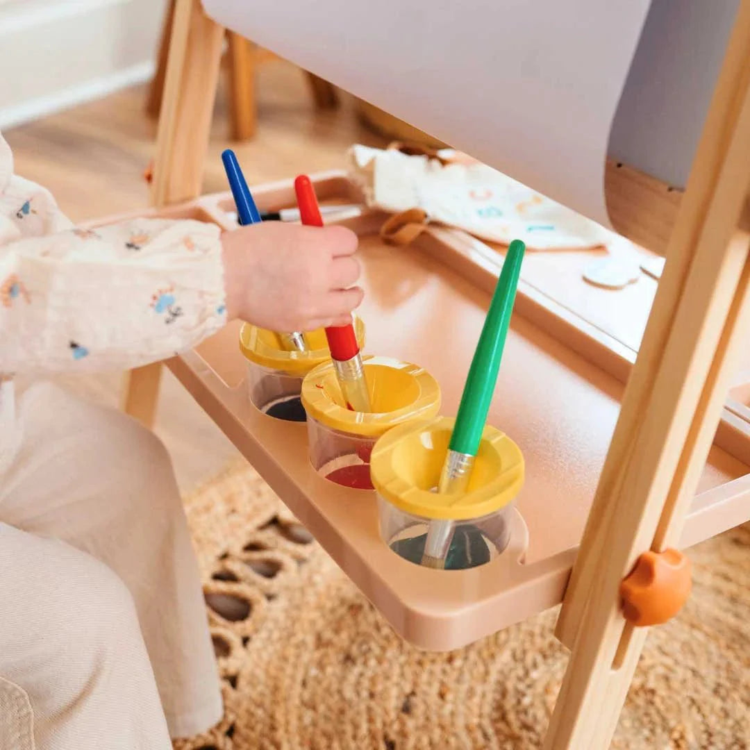 Tiny Land® Caramel Magnitales Easel for Kids Tiny Land INC