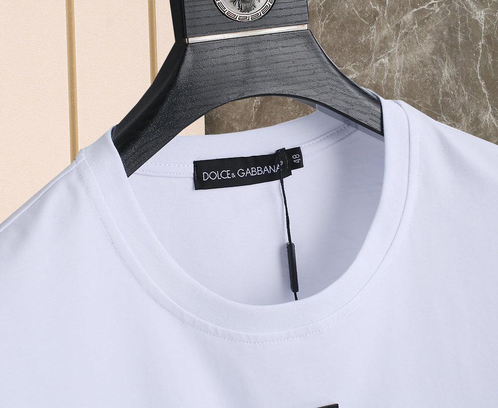 Dolce & Gabbana T-Shirt Without Collar 'White' Banlieue91