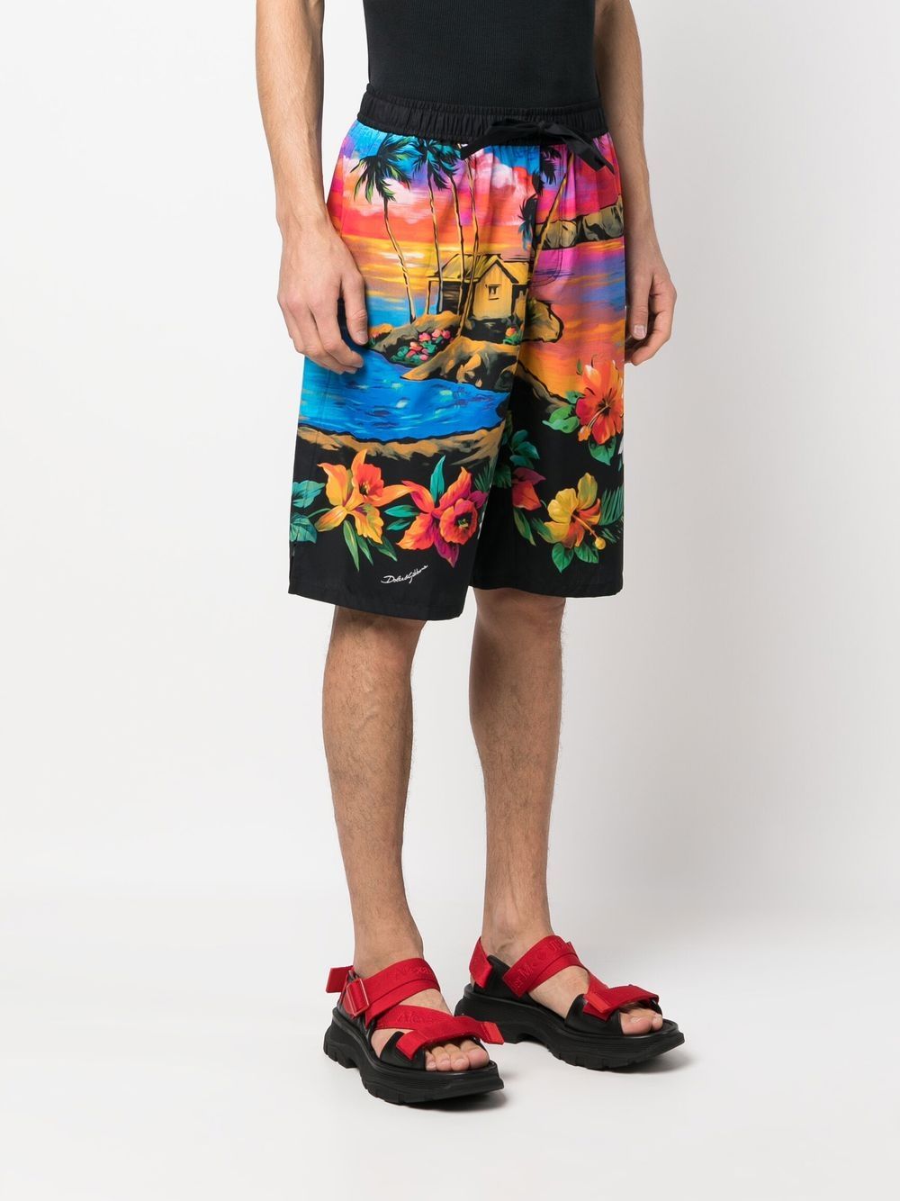 Dolce & Gabbana Printed Shorts
