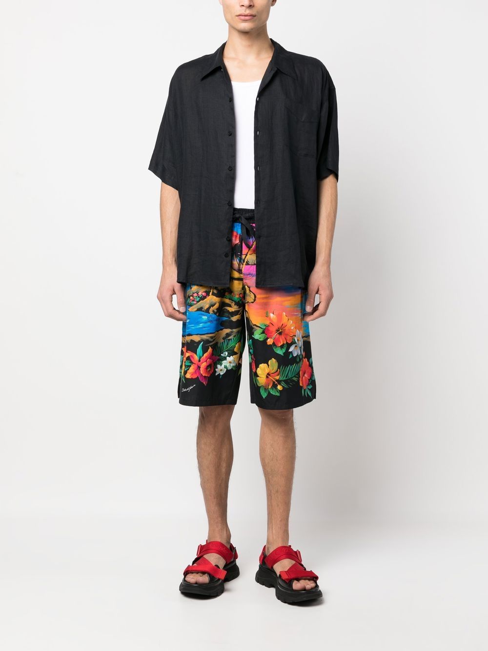 Dolce & Gabbana Printed Shorts