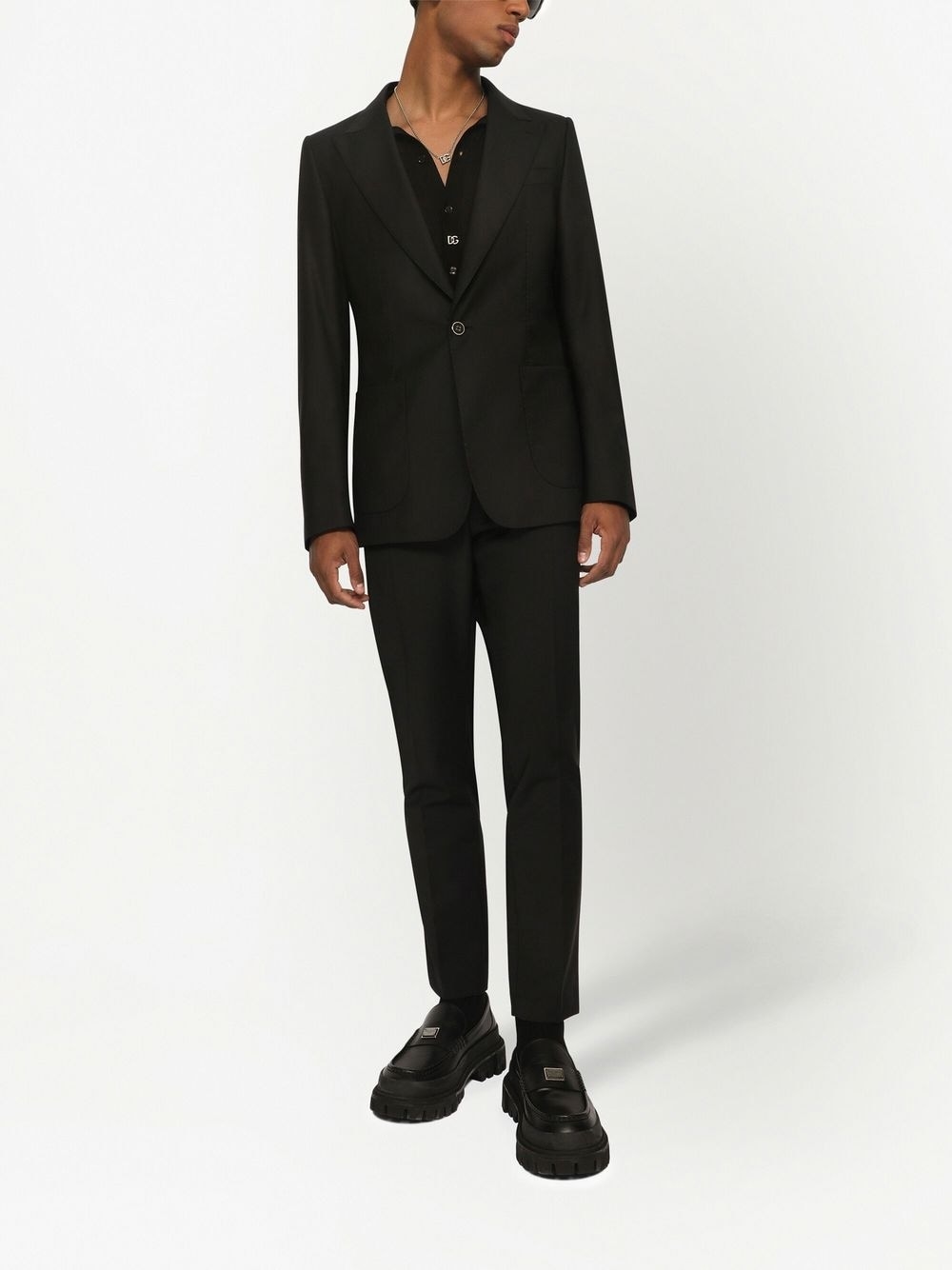 Dolce & Gabbana Single Breasted Blazer Jacket