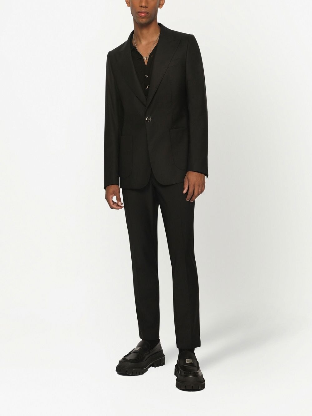 Dolce & Gabbana Single Breasted Blazer Jacket