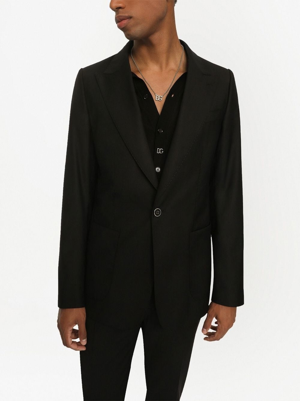Dolce & Gabbana Single Breasted Blazer Jacket