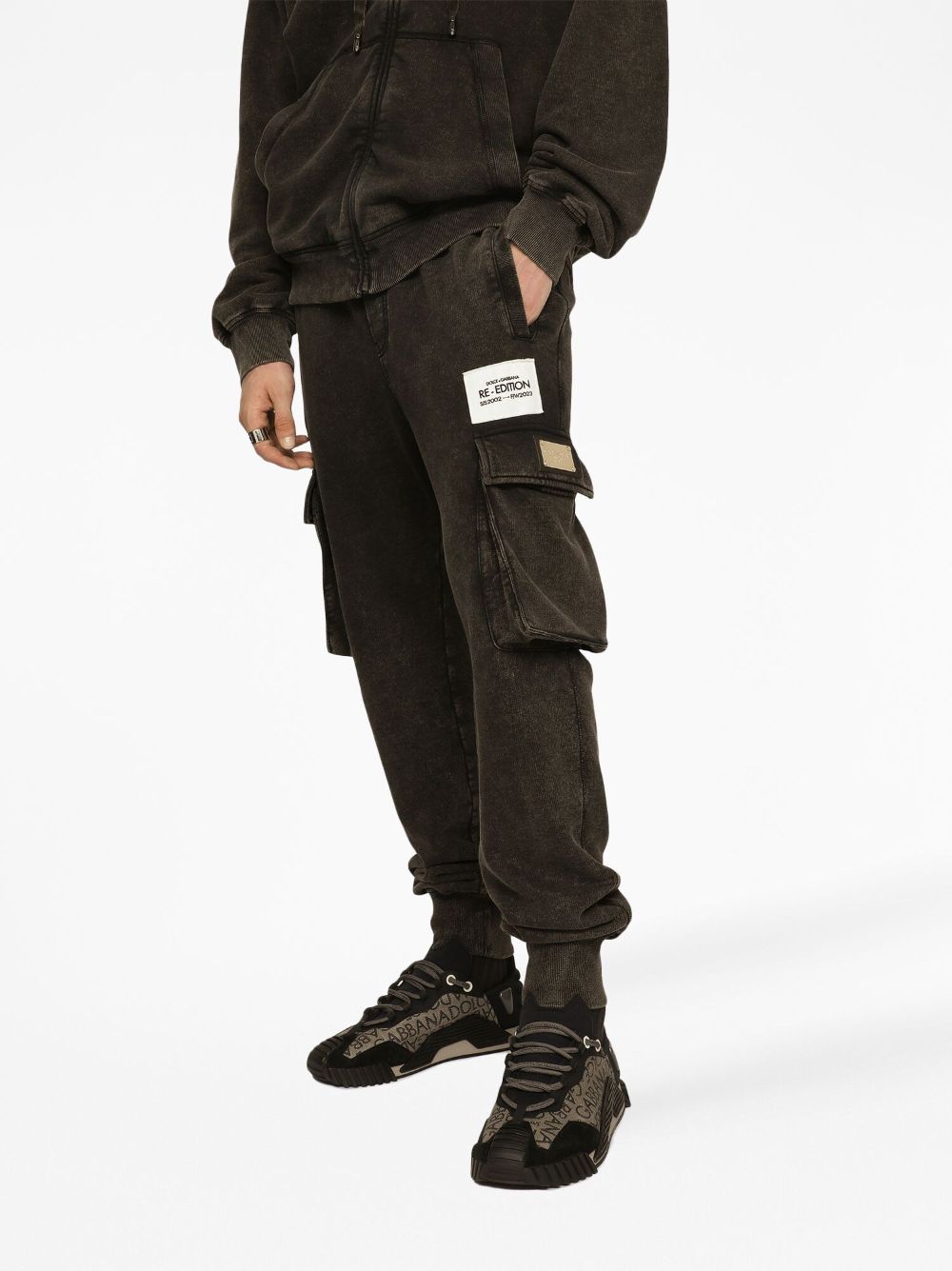 Dolce & Gabbana Logo Cotton Trousers