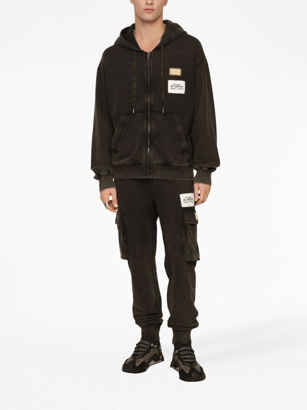 Dolce & Gabbana Logo Cotton Trousers