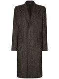 Dolce & Gabbana Wool Single Breasted Coat