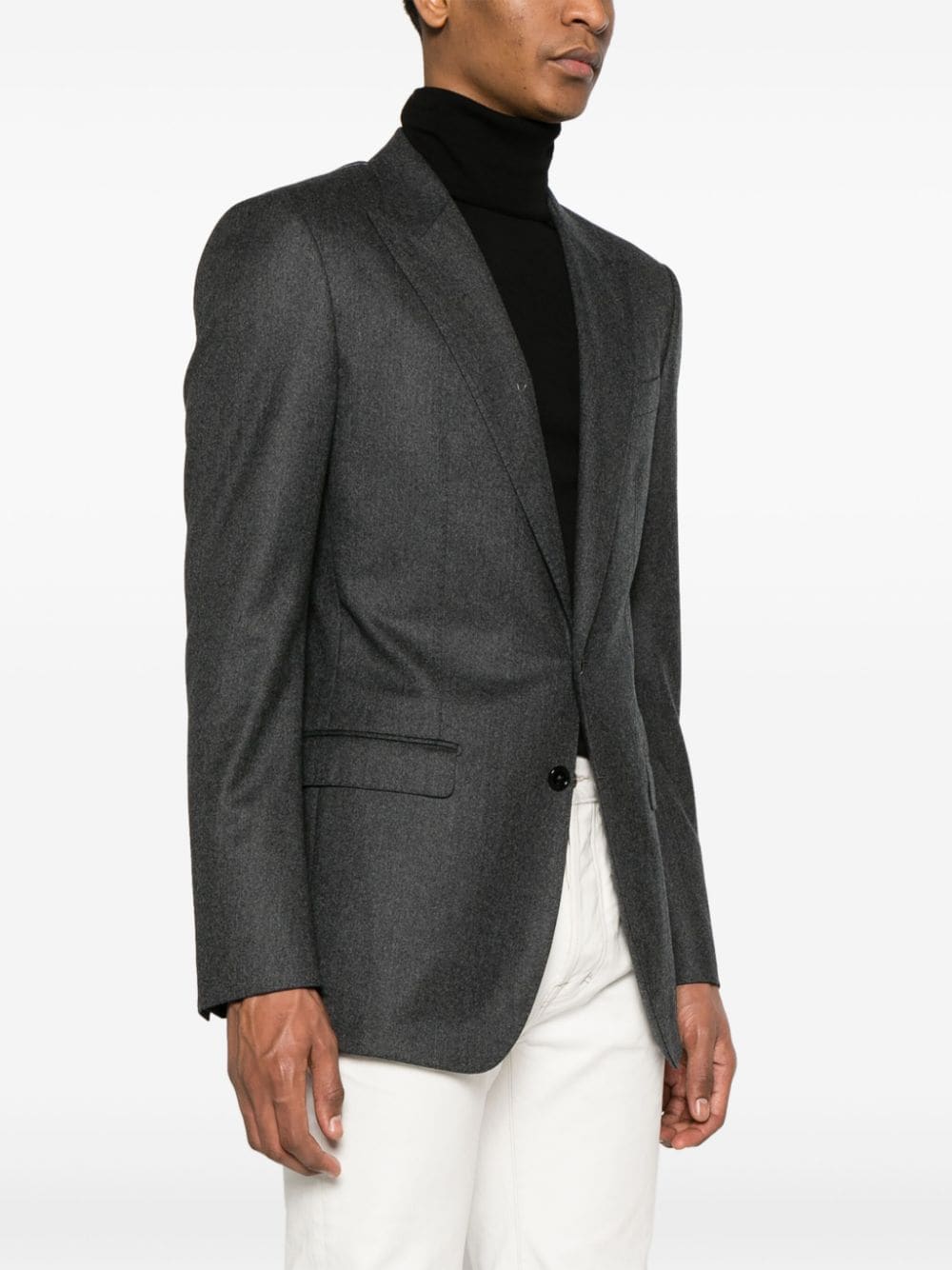 Dolce & Gabbana Wool Single Breasted Blazer Jacket