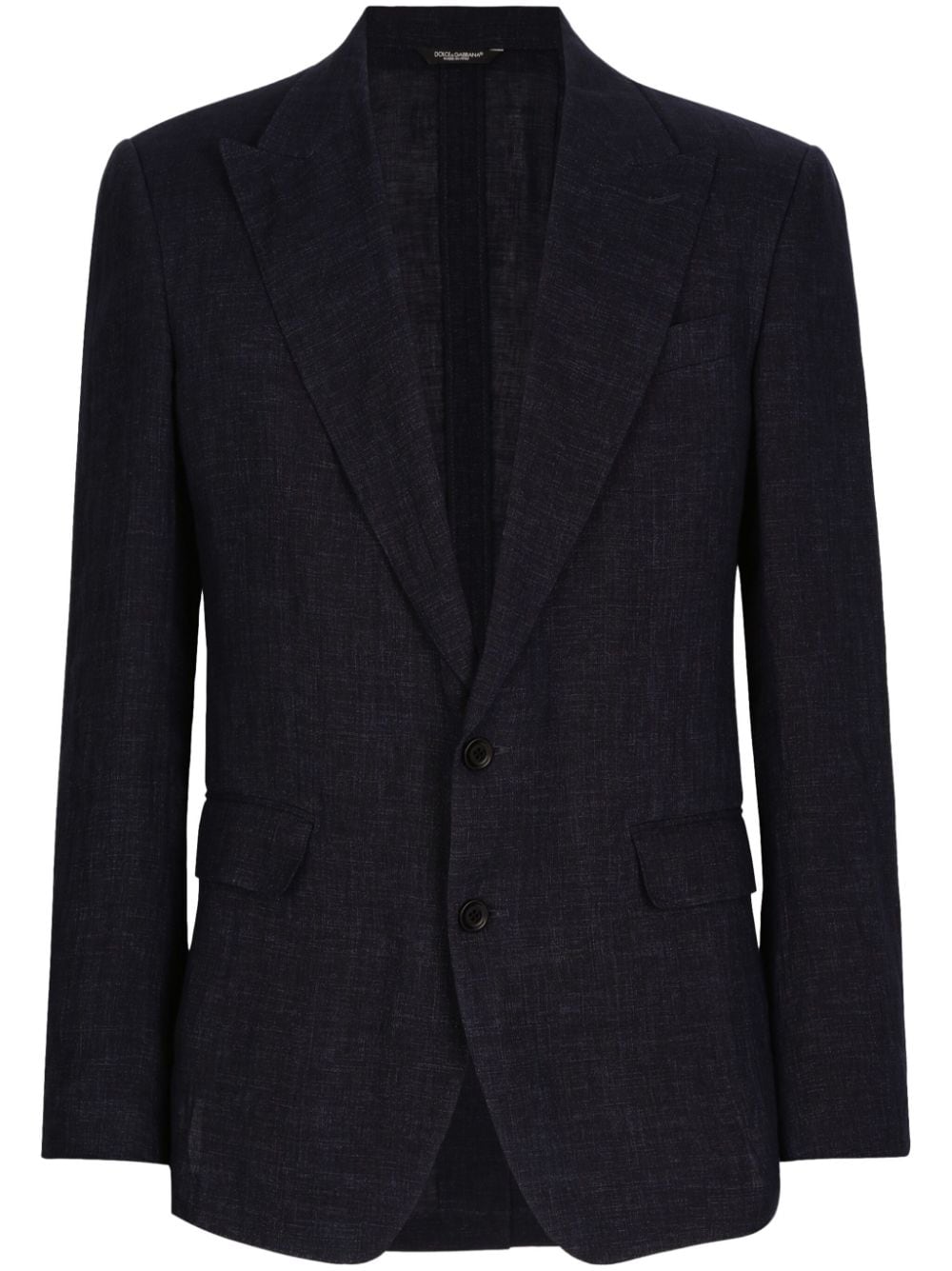 Dolce & Gabbana Sicilia Linen Sngle Breasted Jacket
