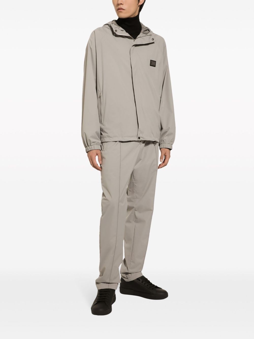 Dolce & Gabbana Nylon Hooded Jacket