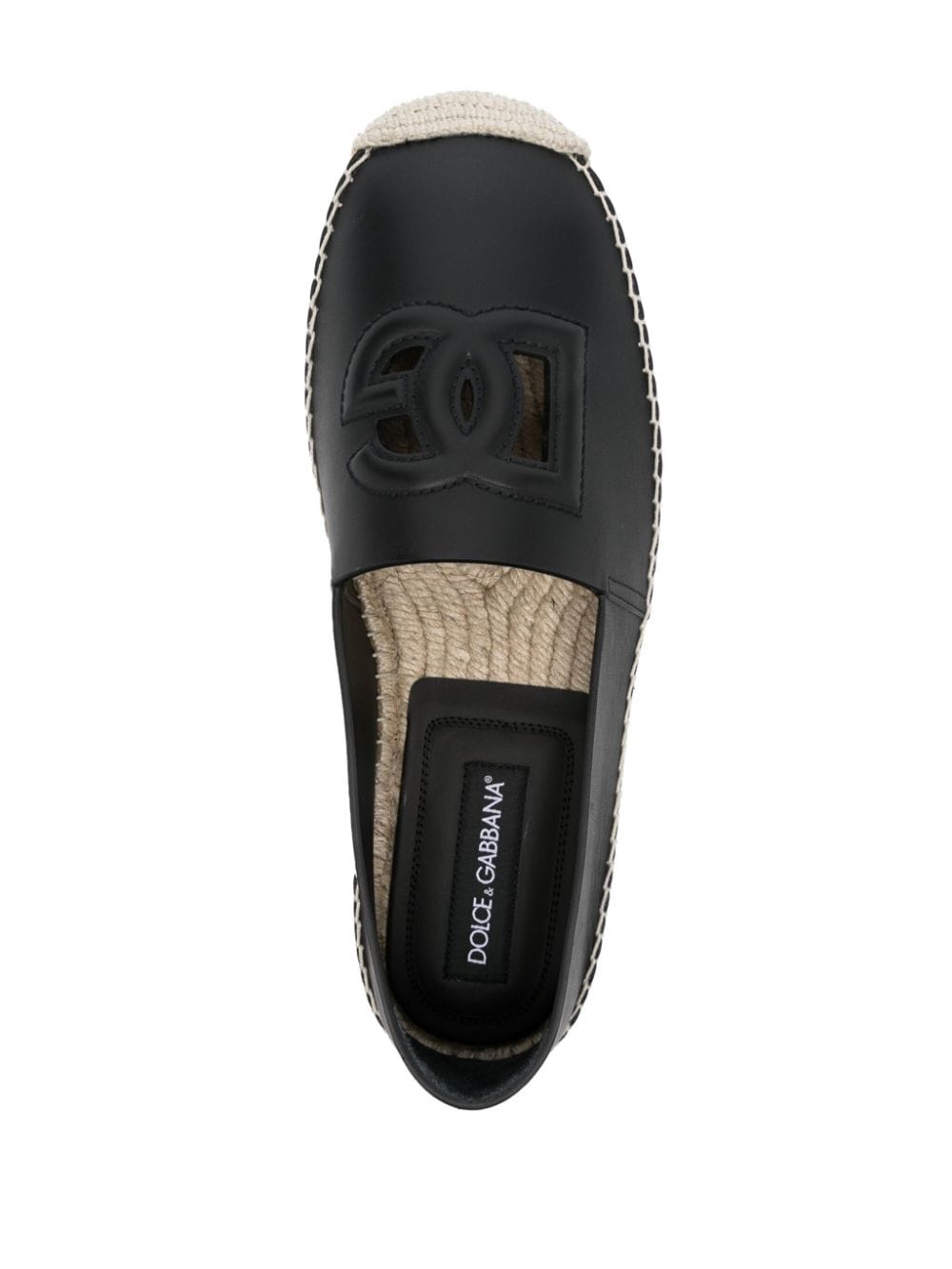 Dolce & Gabbana Dg Leather Epsadrilles