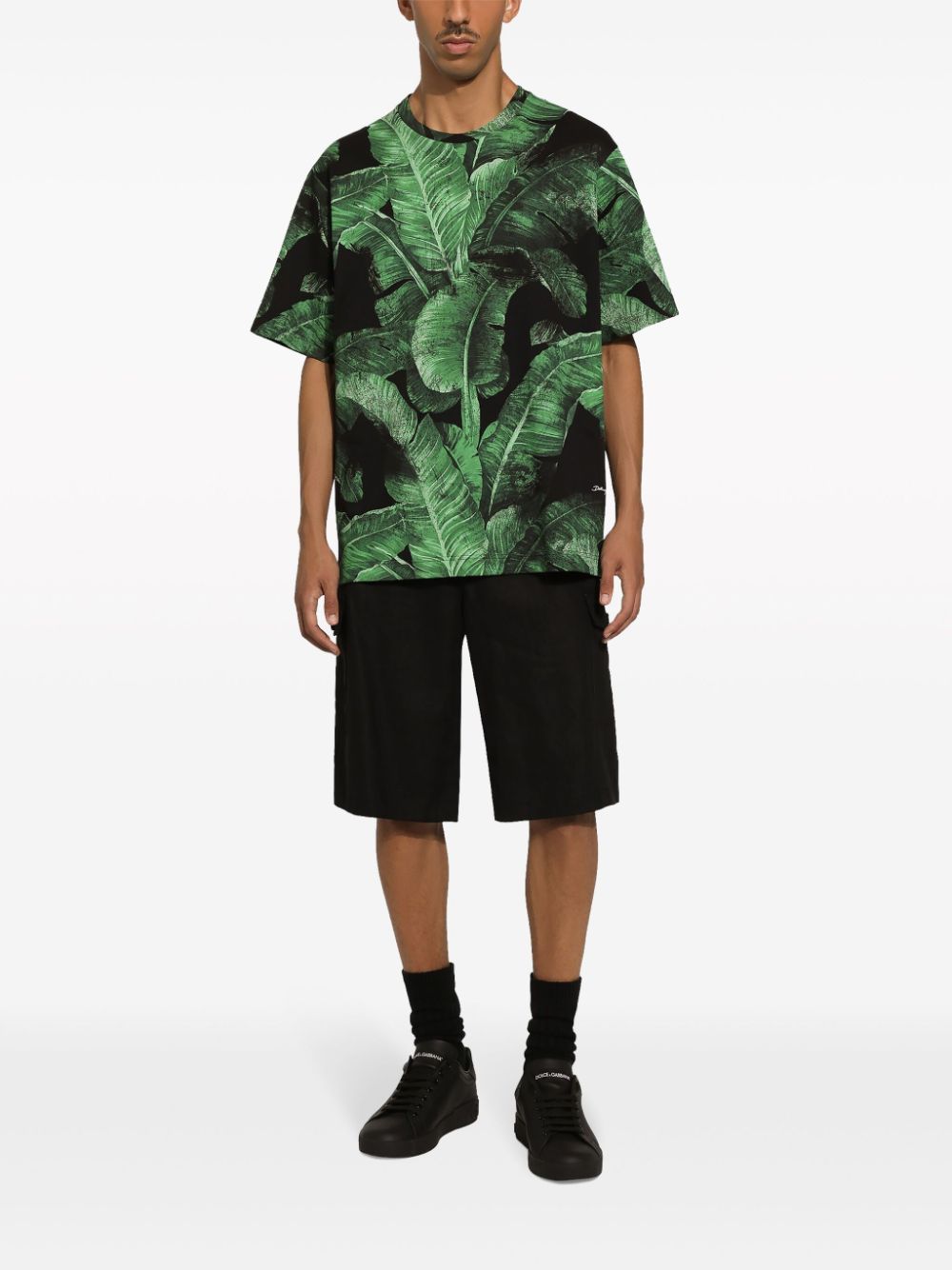 Dolce & Gabbana Linen Cargo Shorts