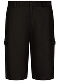 Dolce & Gabbana Linen Cargo Shorts