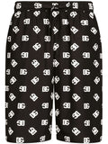 Dolce & Gabbana Allover Logo Shorts