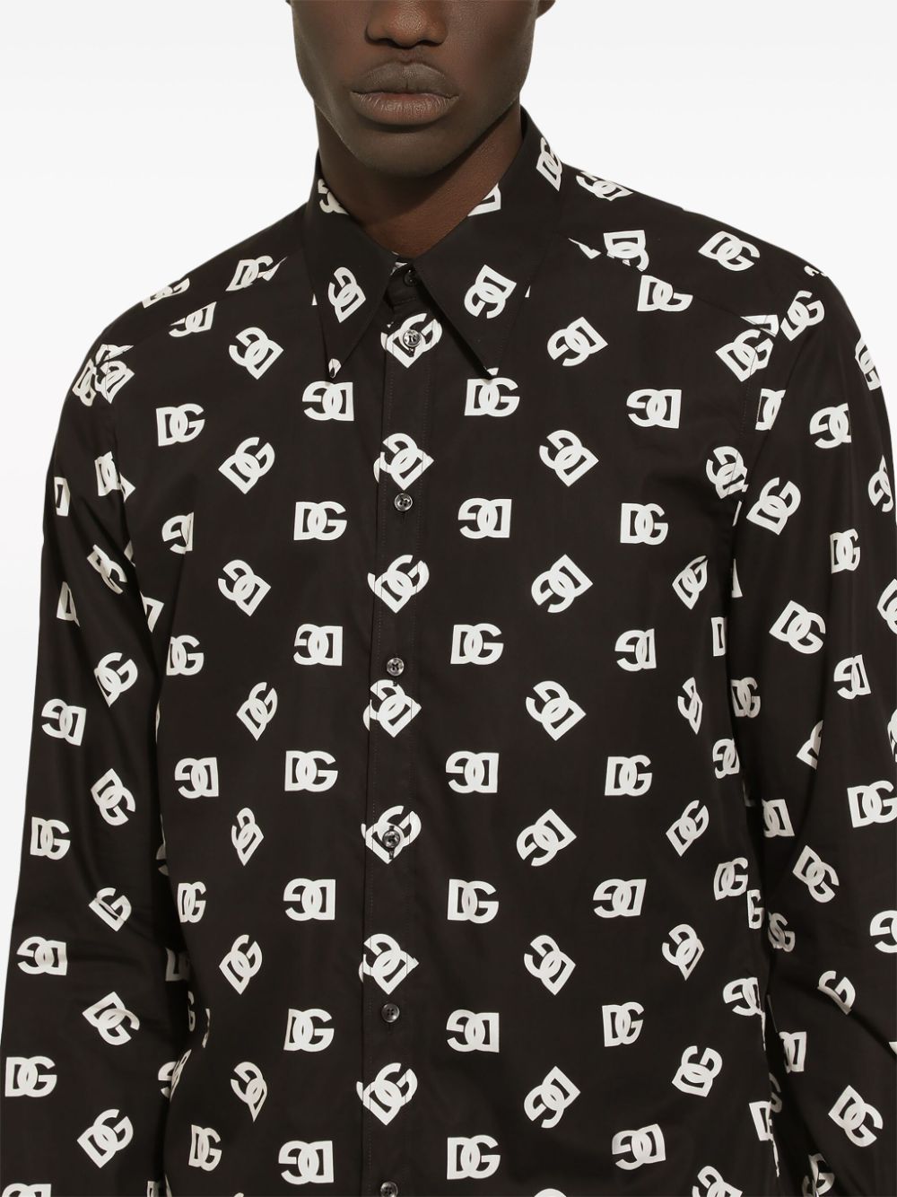 Dolce & Gabbana Allover Logo Shirt