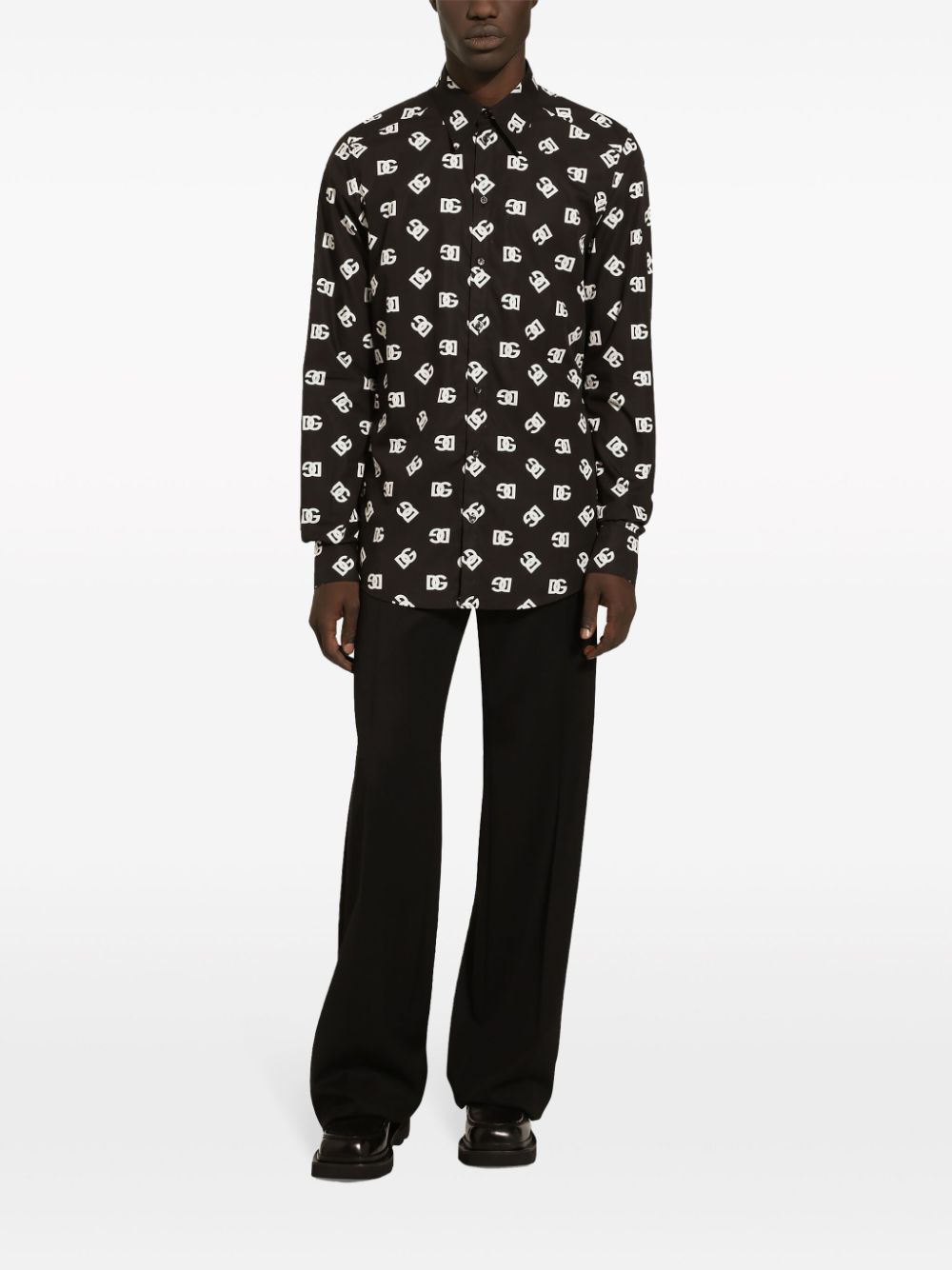 Dolce & Gabbana Allover Logo Shirt