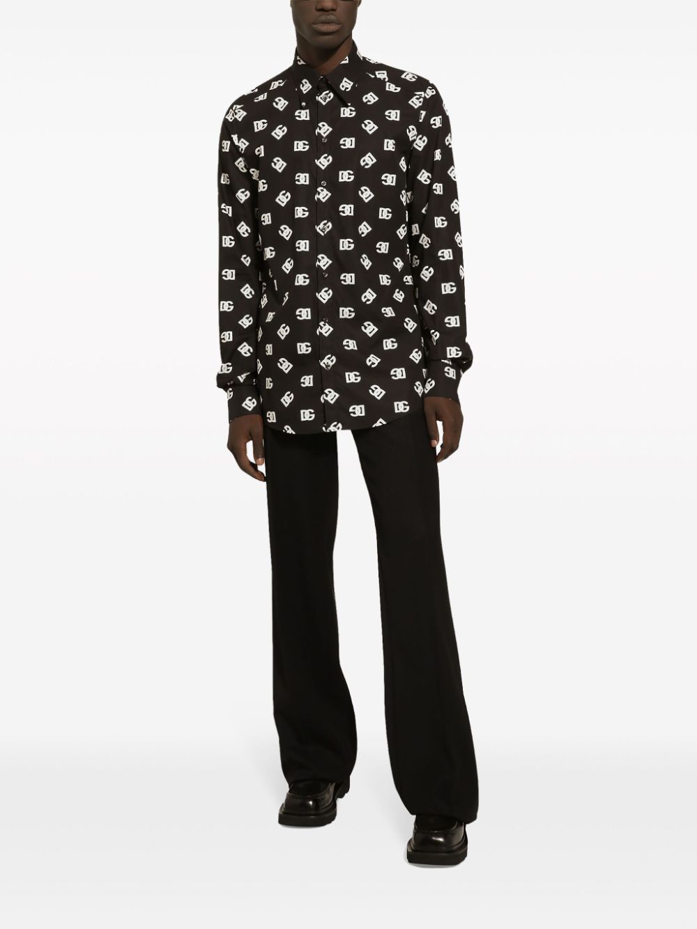 Dolce & Gabbana Allover Logo Shirt