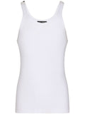 Dolce & Gabbana Ribbed Cotton Tank Top