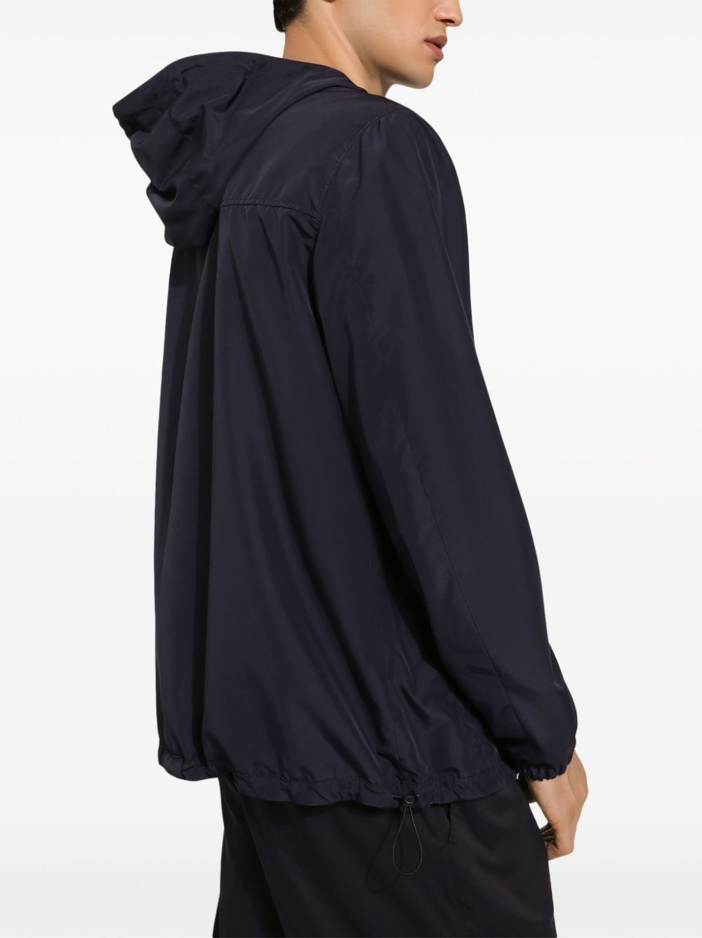 Dolce & Gabbana Logo Reversible Hooded Jacket