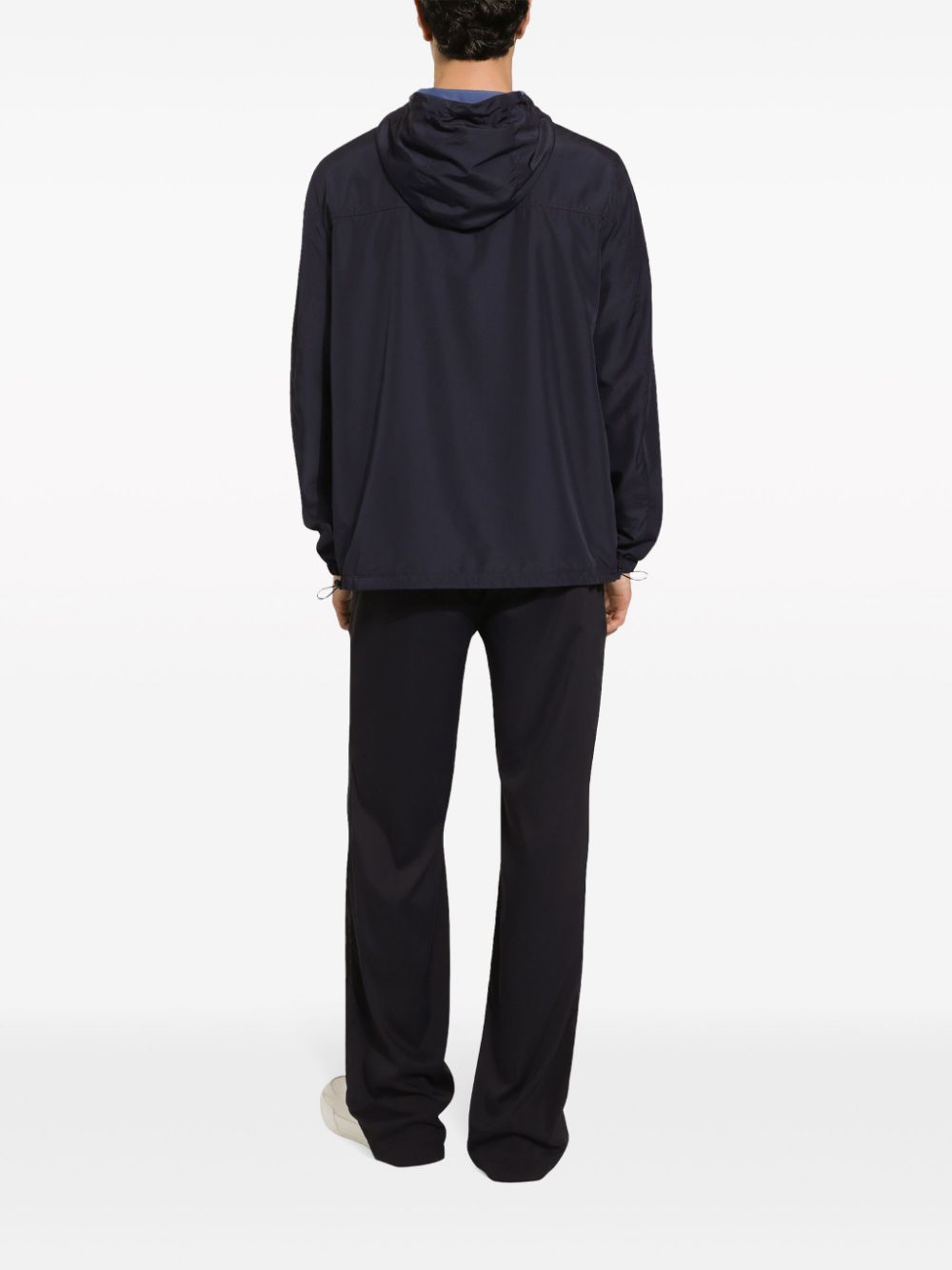 Dolce & Gabbana Logo Reversible Hooded Jacket