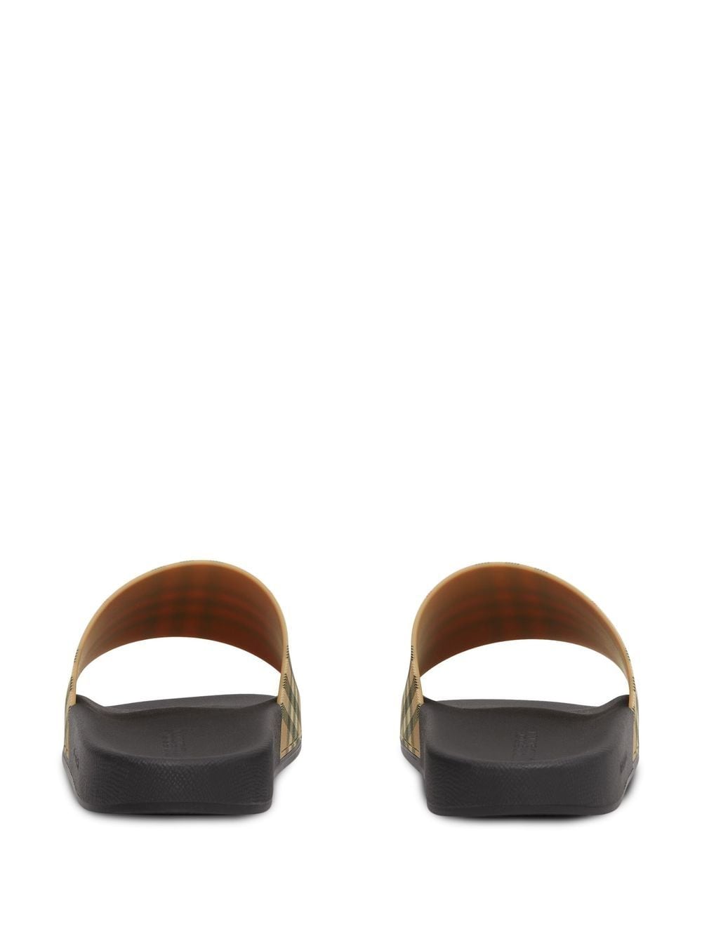 Burberry Check Pool Slides Banlieue91