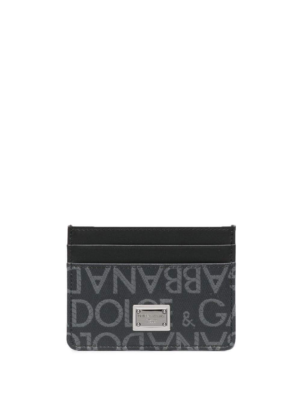 Dolce & Gabbana Allover Logo Card Case