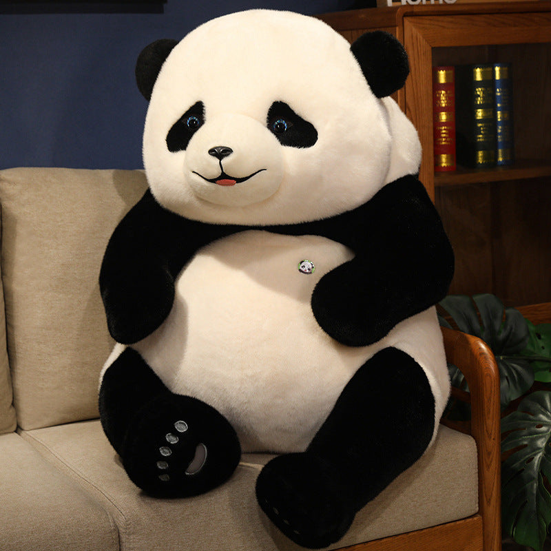 Cute New Plush Toy In The Shape Of A Lifelike Panda Baby Joy