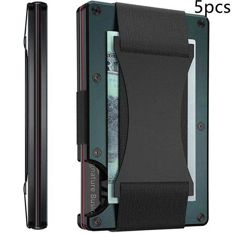 Carbon Fiber Wallet - RFID Blocking Metal Card Holder SmartPursue™