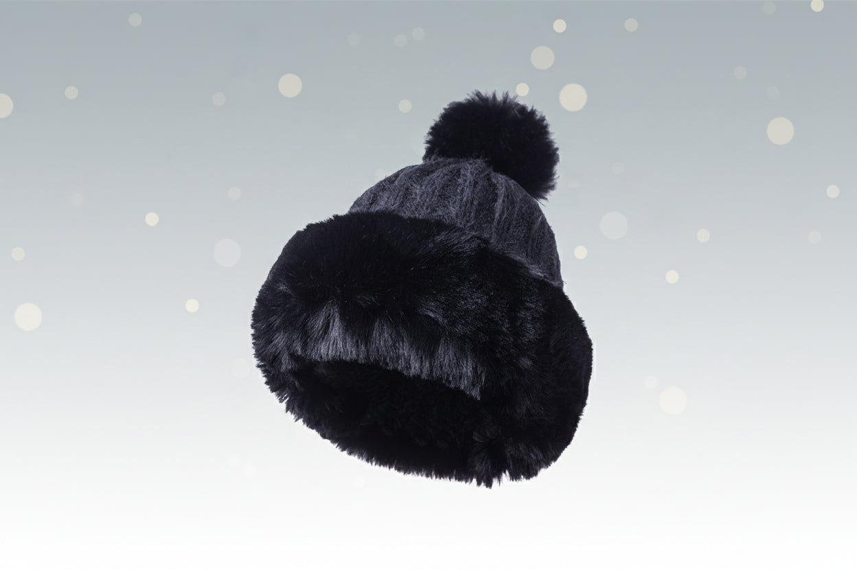 Women’s Winter Princess Mongolian Hat – Warm Plush Fur Fashion Hat FitiqueFit