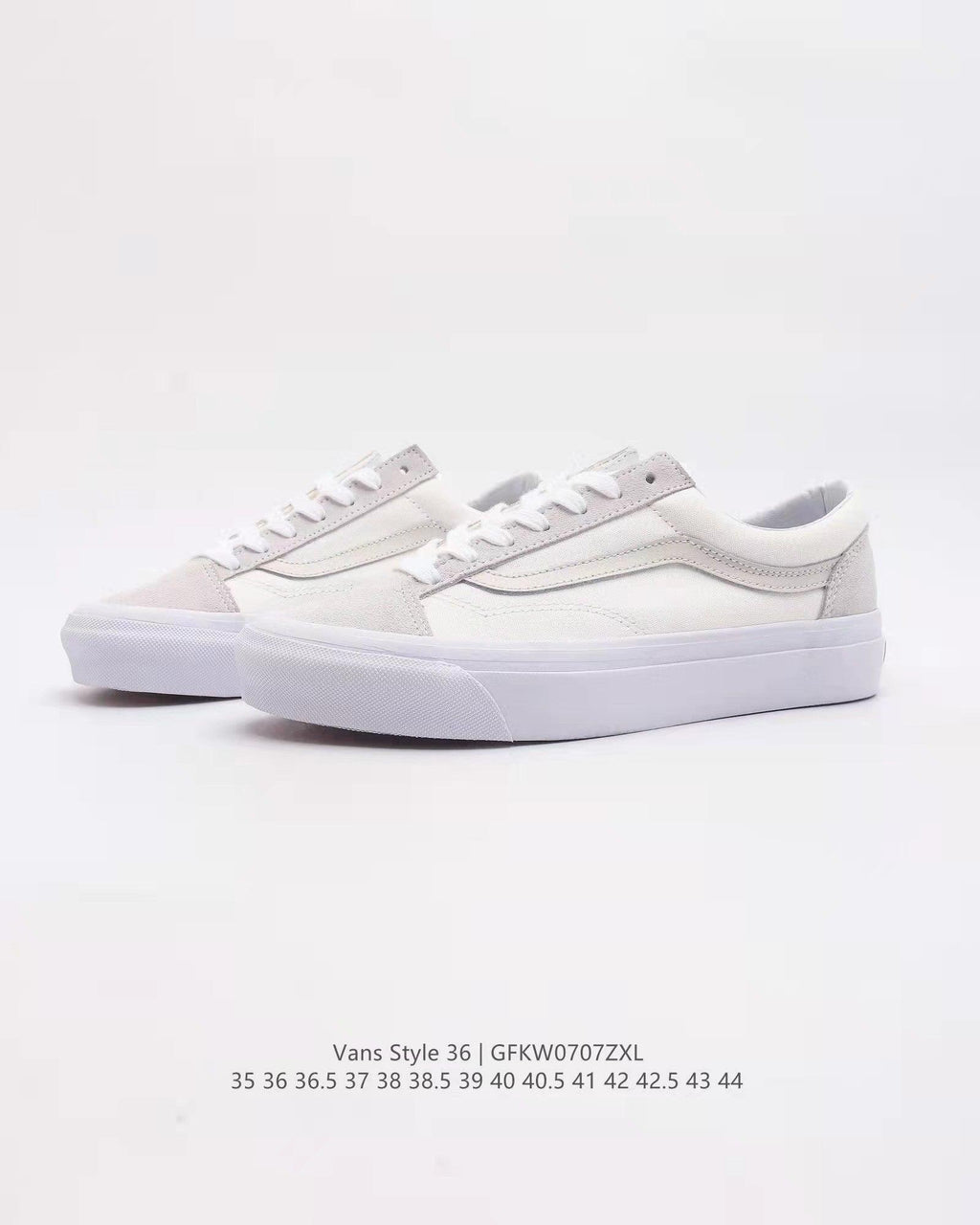 Vans Style 36 'Marshmallow True White' Banlieue91