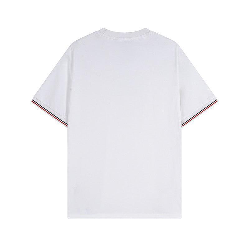 Thom Browne T-Shirt Without Collar 'White' Banlieue91