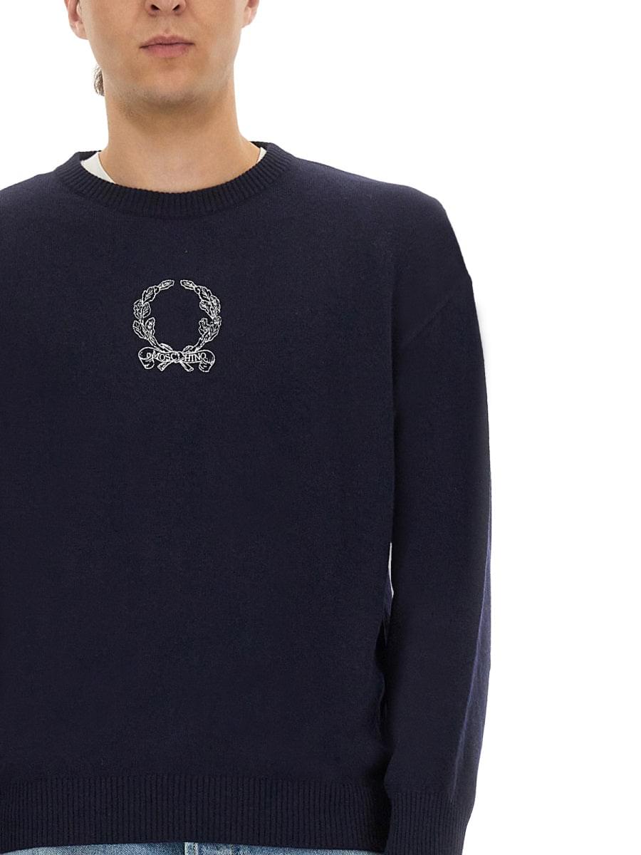 Moschino Men Wool And Cashmere Pullover Luosophy
