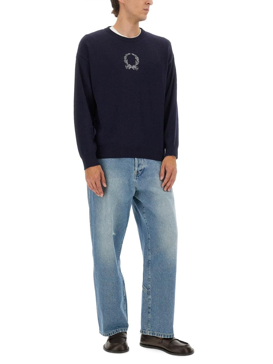 Moschino Men Wool And Cashmere Pullover Luosophy