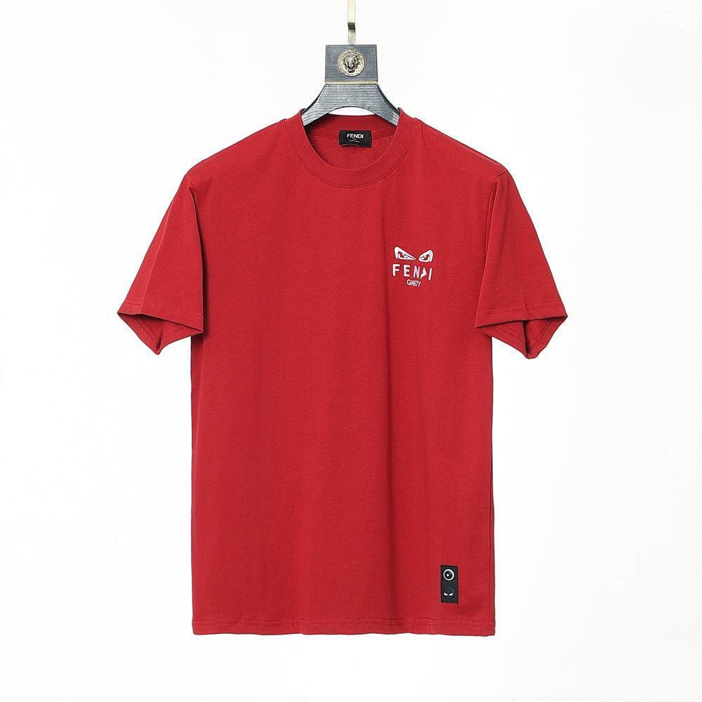 Fendi T-Shirt without Collar 'Red' Banlieue91