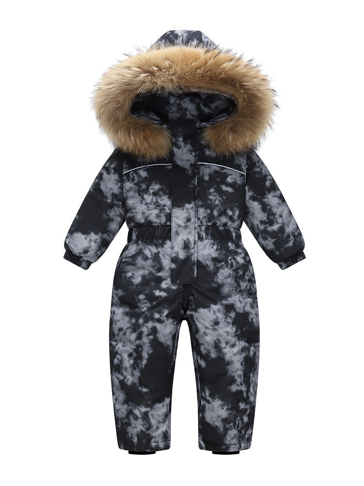 Modern Trend NEW Children's Clothing Jacket Snow Wear Coat Jumpsuit for Girls And Boys Winter Ski Suit For Kids Stevvex