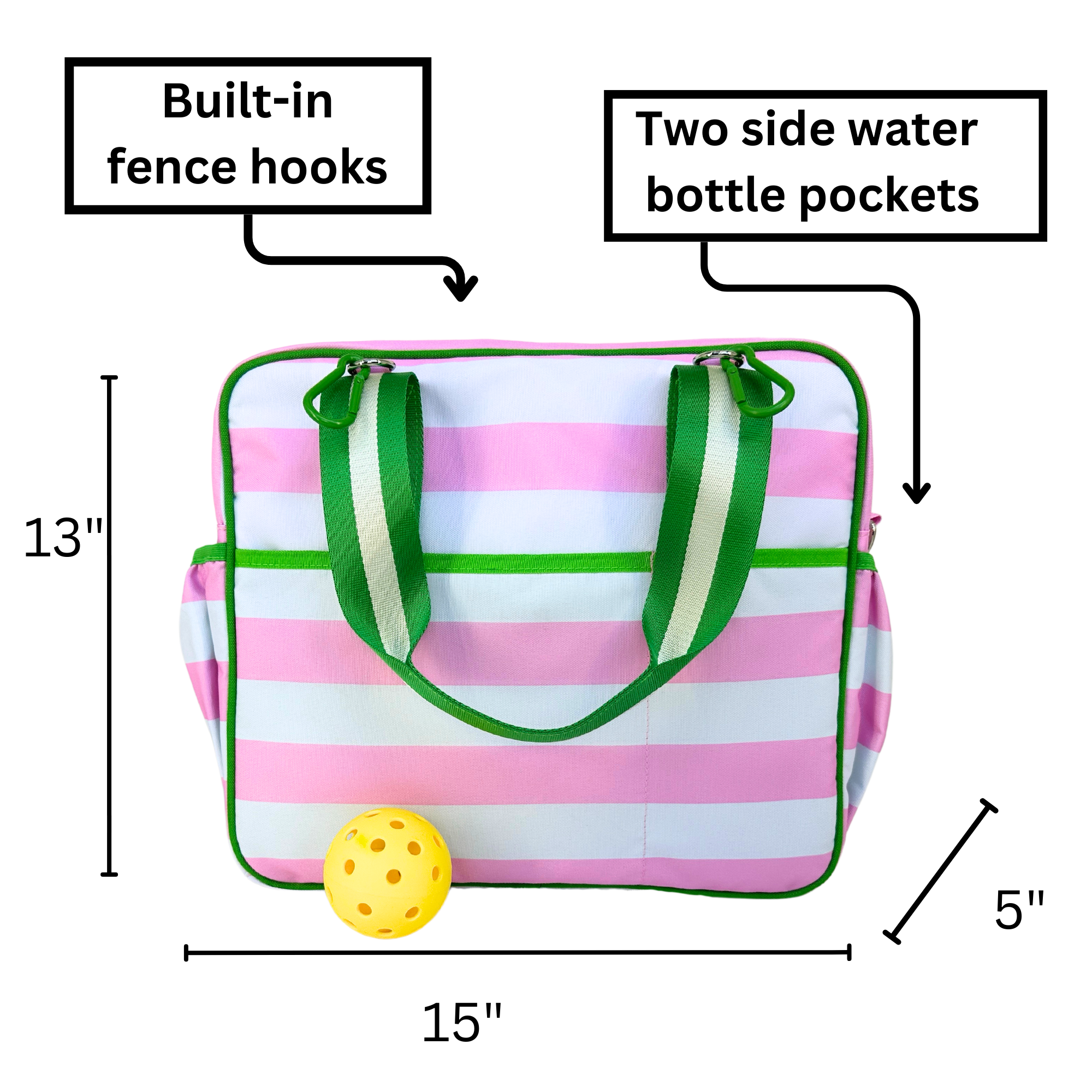 Prepster Pickleball Bag Queen of the Court