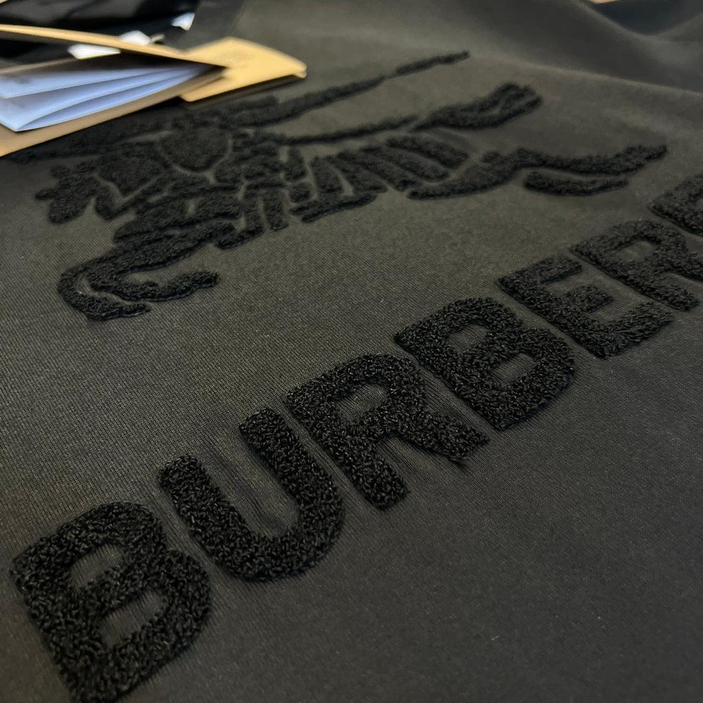 Burberry T-Shirt Without Collar 'Black' Banlieue91