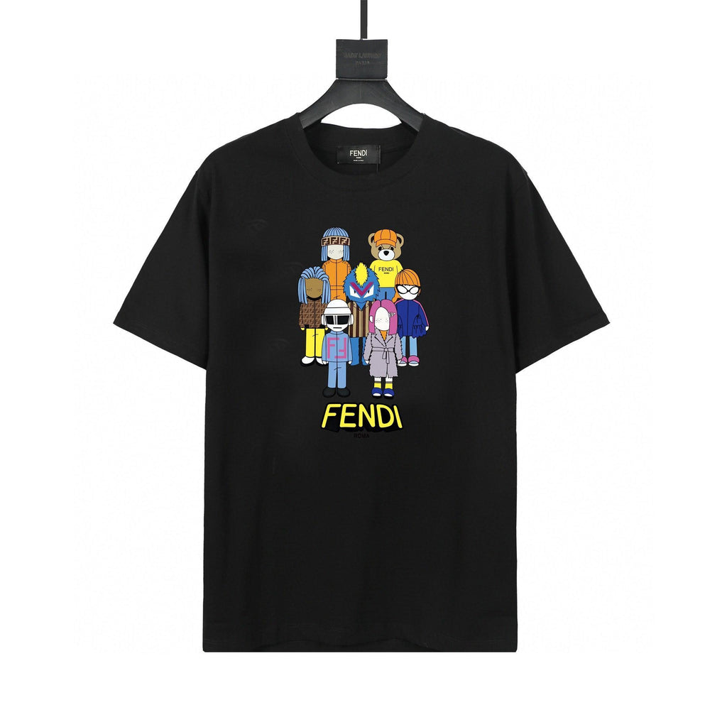 Fendi T-Shirt without Collar 'Black' Banlieue91