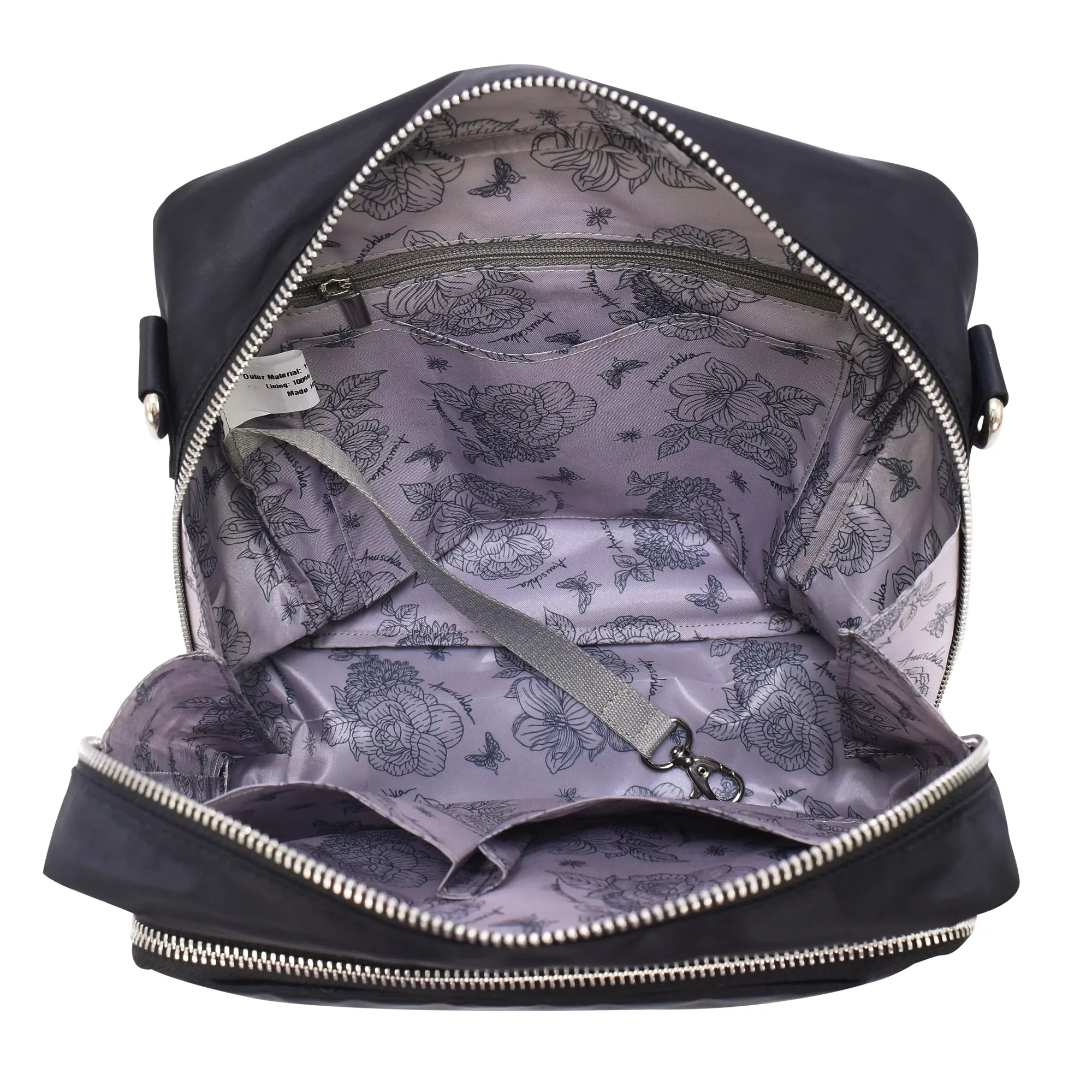 Wanderlust Luxe Fabric Organizer Crossbody - 12021